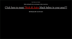 Desktop Screenshot of blackasscheeks.com